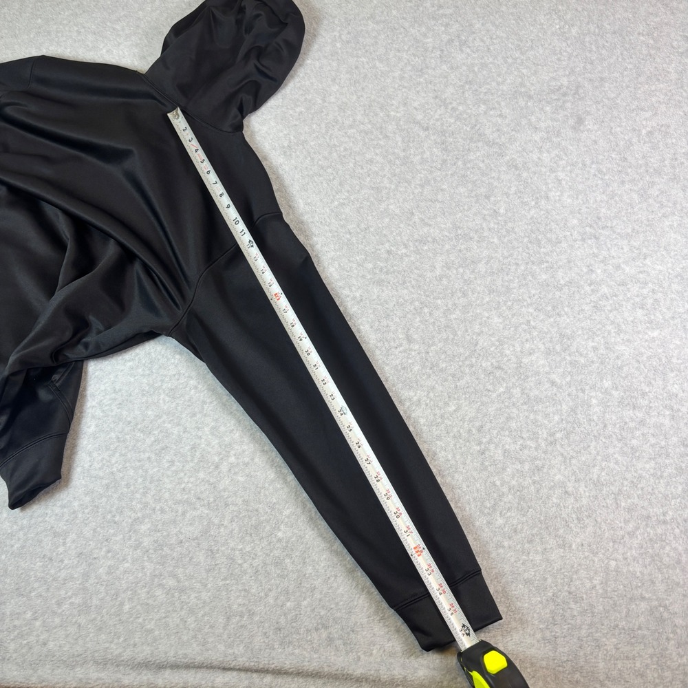 Costa Del Mar Mens XXL Black Performance Hoodie Teal Logo Born on the Water - Picture 7 of 14